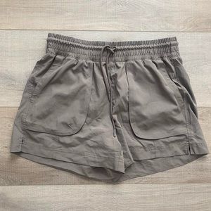 Brown Activewear Running Shorts